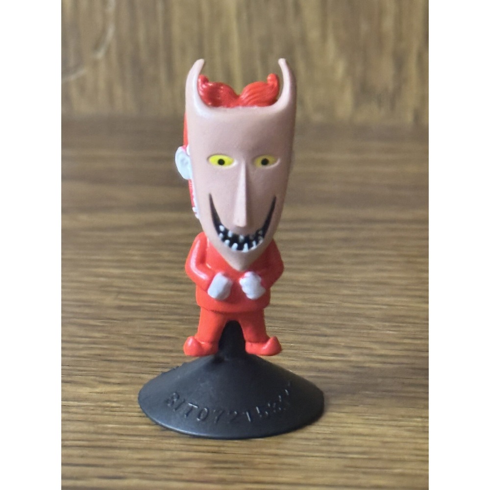 Disney Ooshies Nightmare Before Christmas Lock Mini Figure Pencil Topper Red